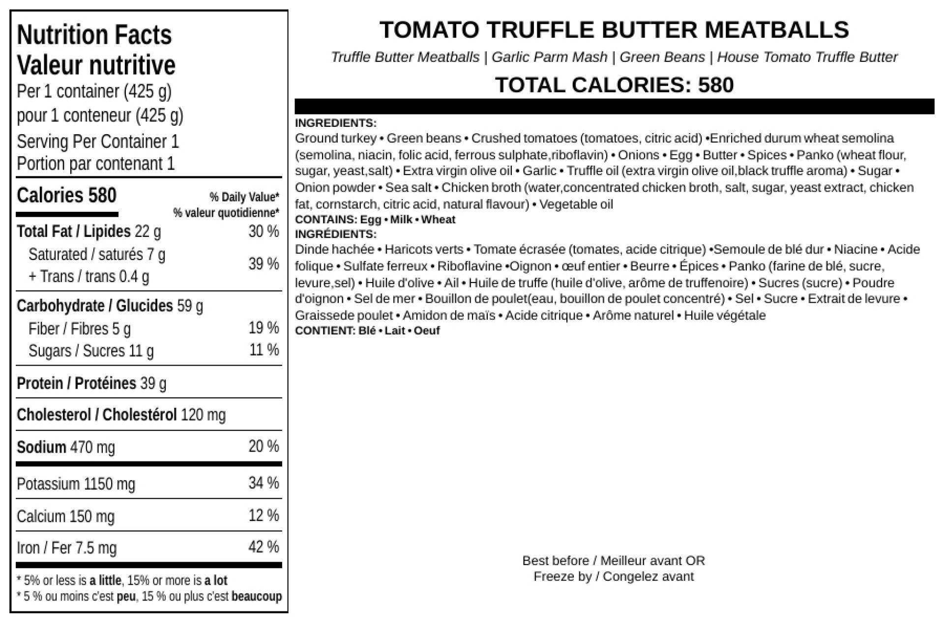 Tomato Truffle Butter Meatballs