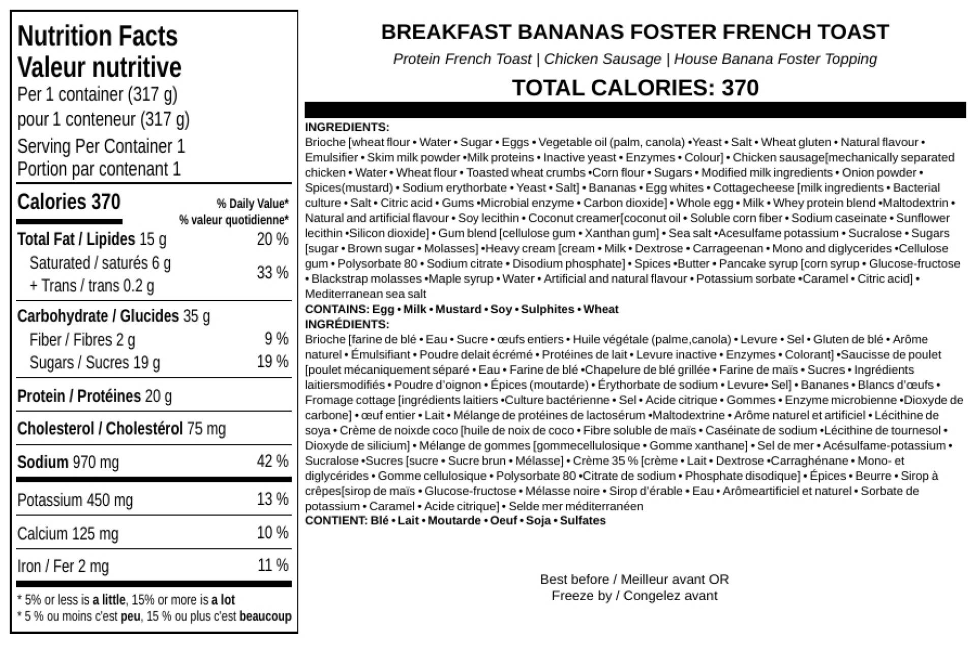 Breakfast Bananas Foster French Toast