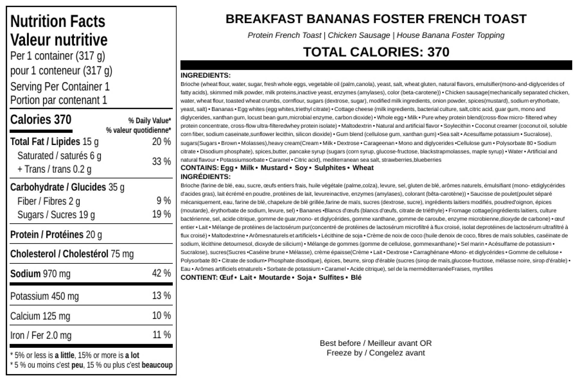 Breakfast Bananas Foster French Toast