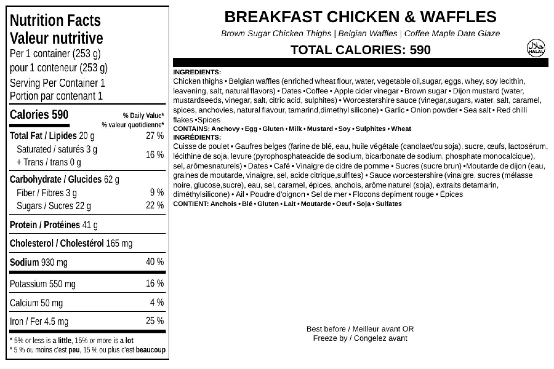 Breakfast Chicken & Waffles