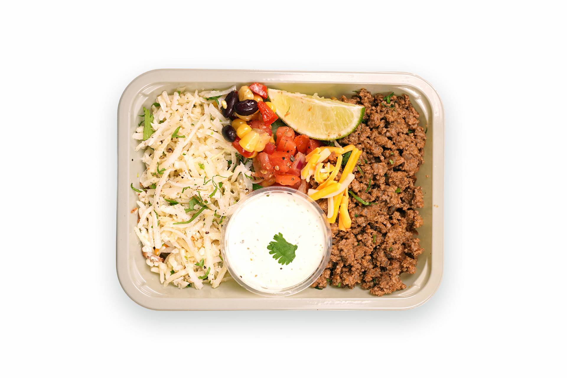 Keto Street Taco Beef Bowl