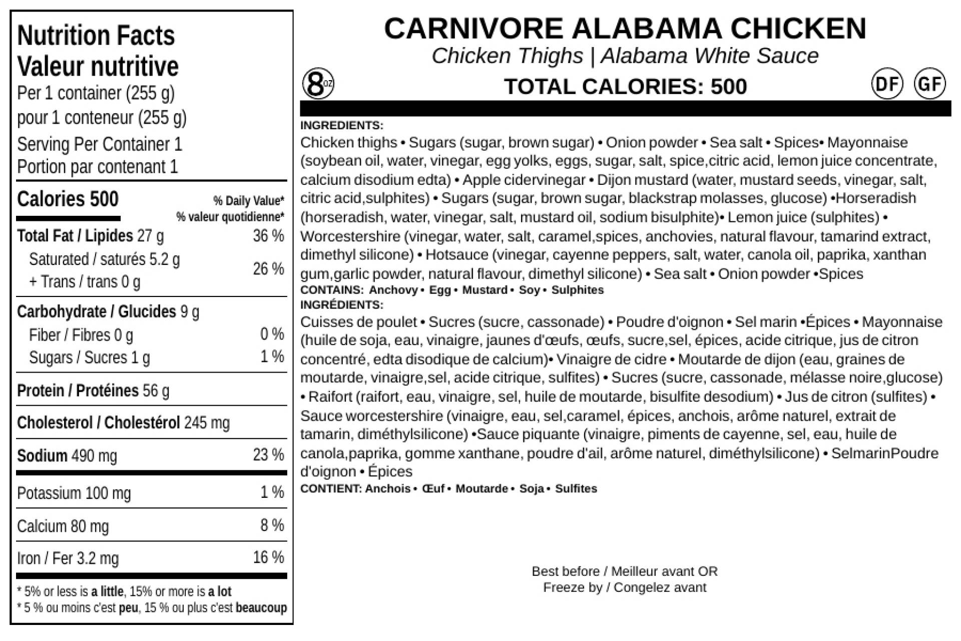 Carnivore Alabama Chicken