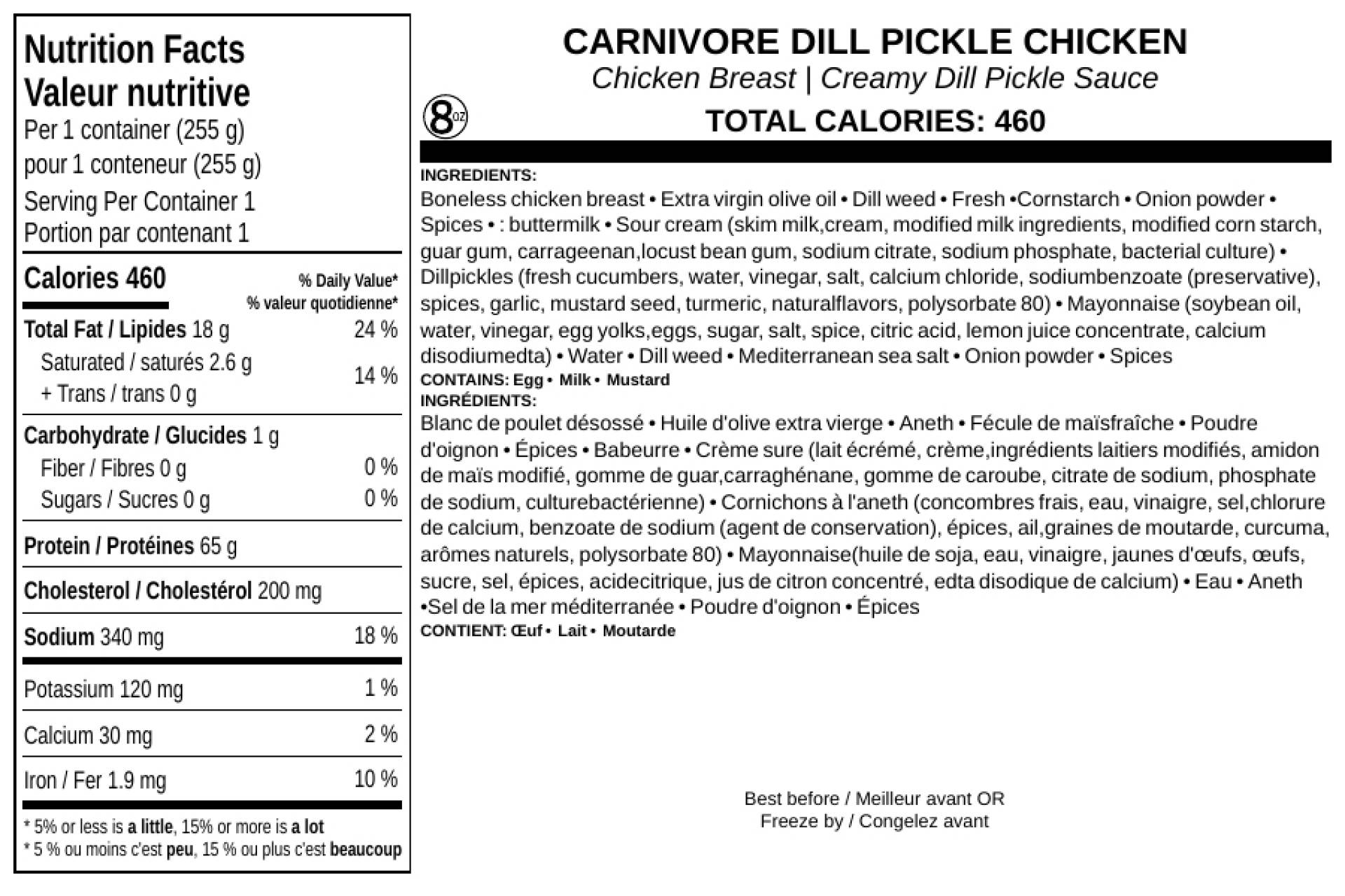 Carnivore Dill Pickle Chicken