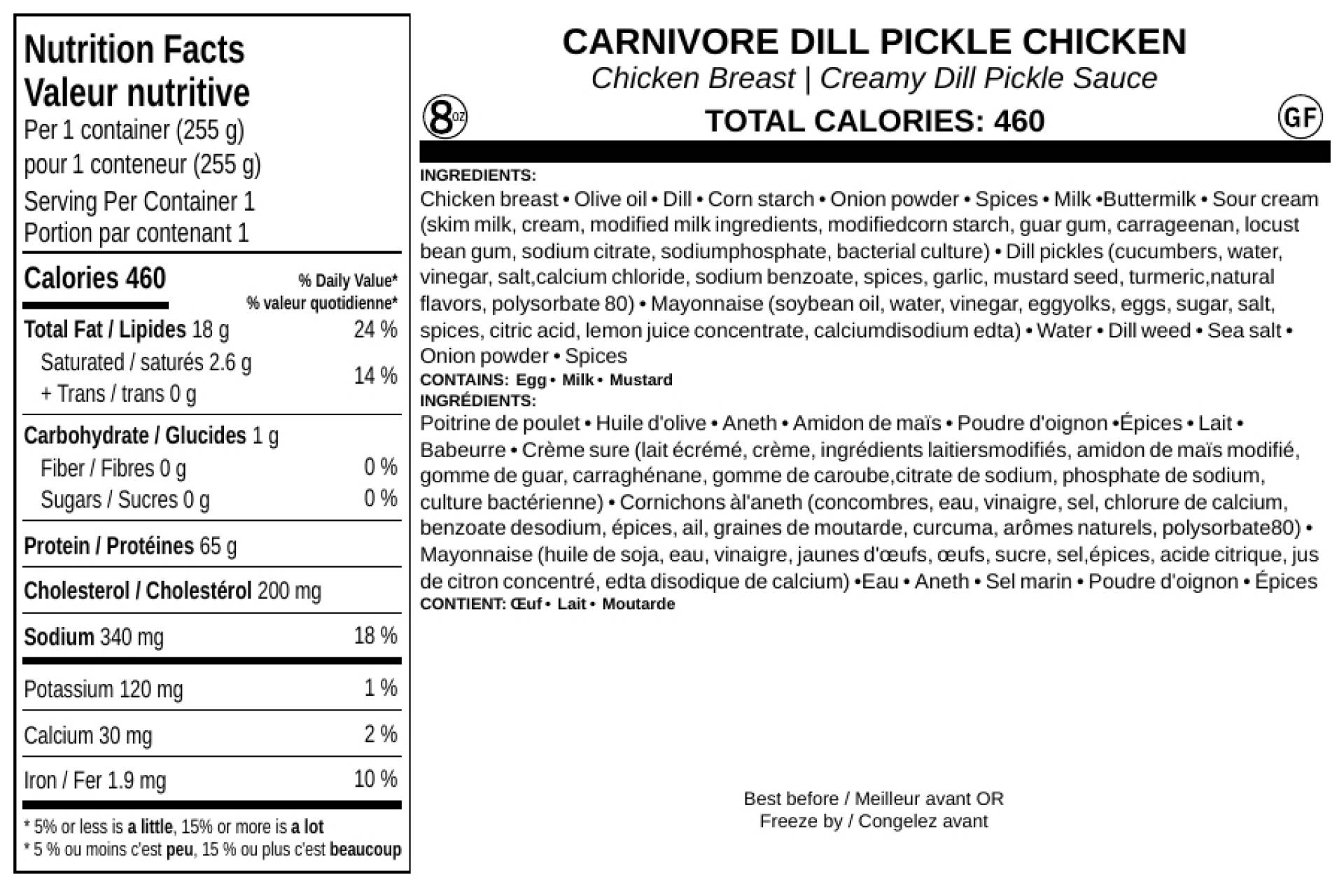 Carnivore Dill Pickle Chicken