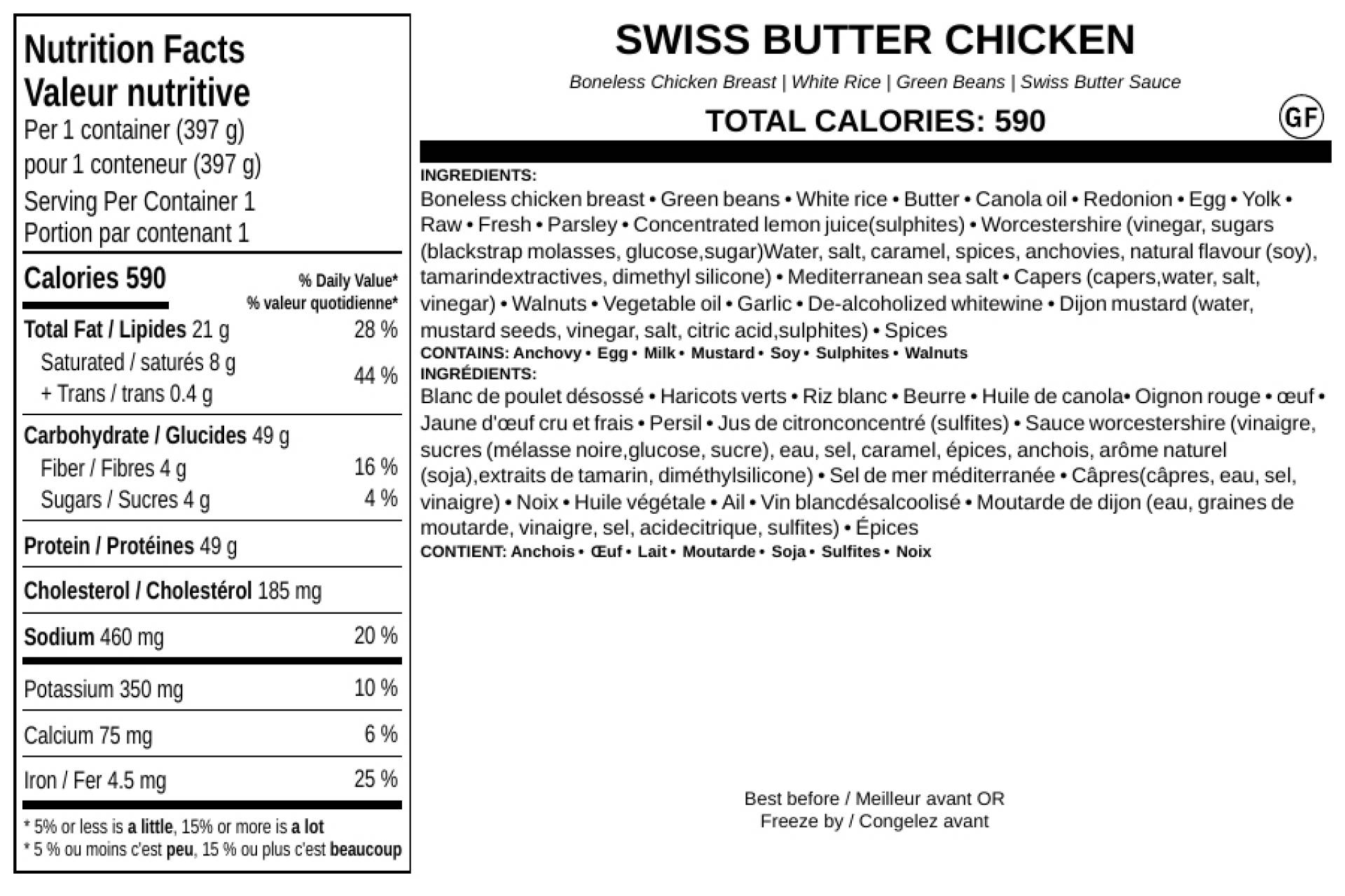 Swiss Butter Chicken