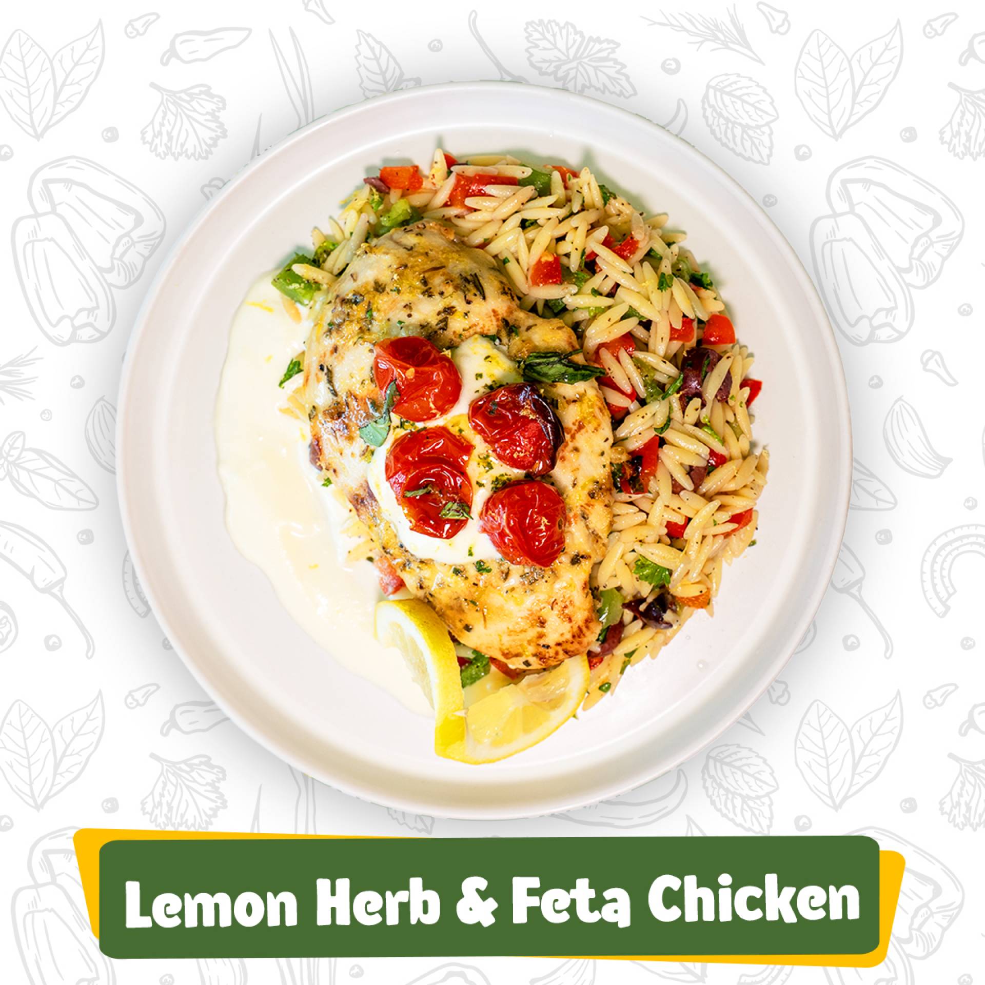 Lemon Herb & Feta Chicken