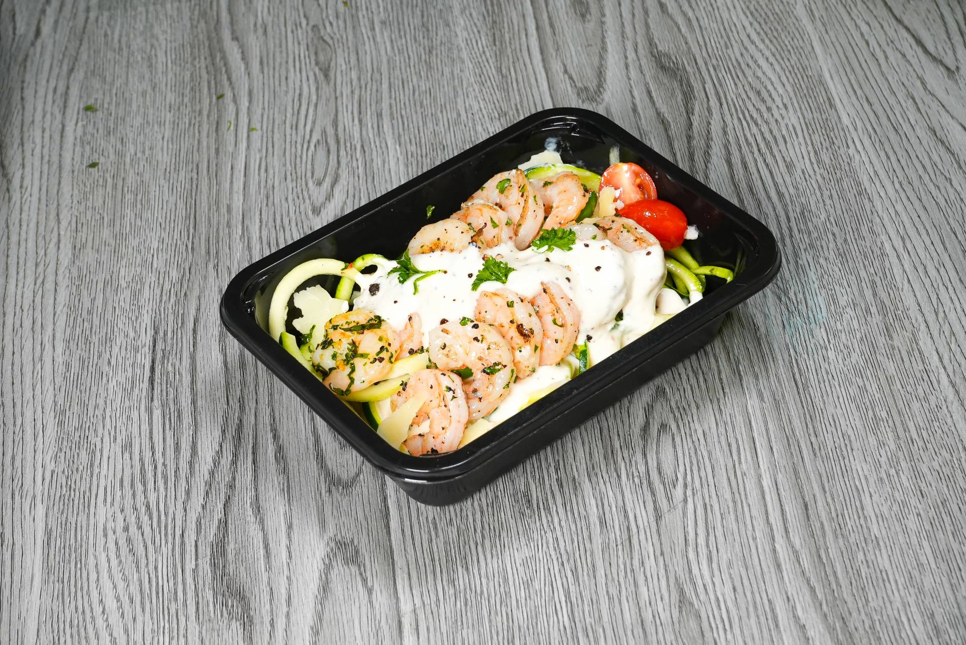 Keto Cajun Shrimp Alfredo
