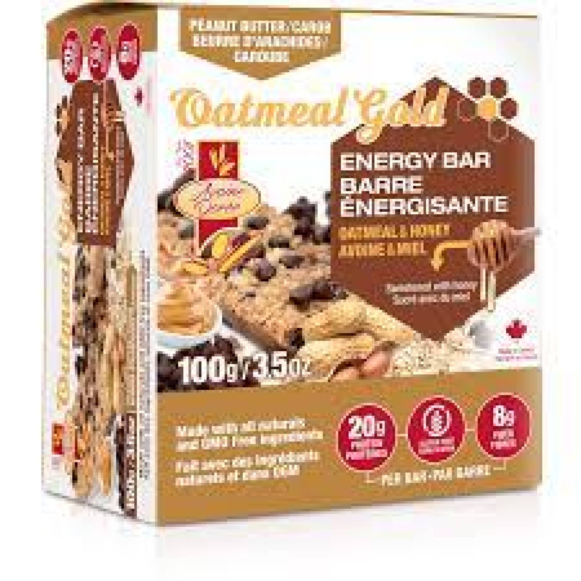 Oatmeal Gold Energy Protein Bars - $3.99