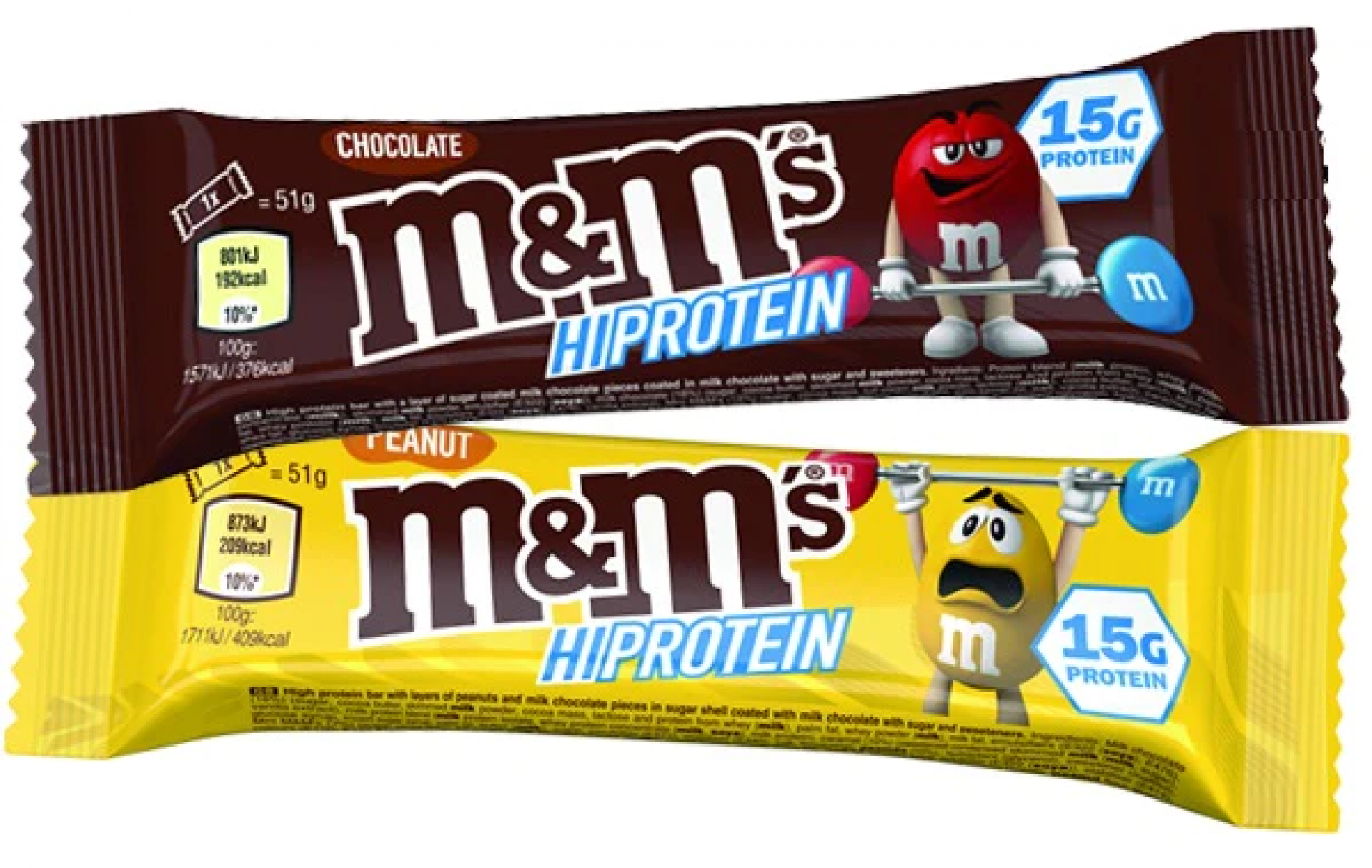 M&M's High Protein Bars - $4.49